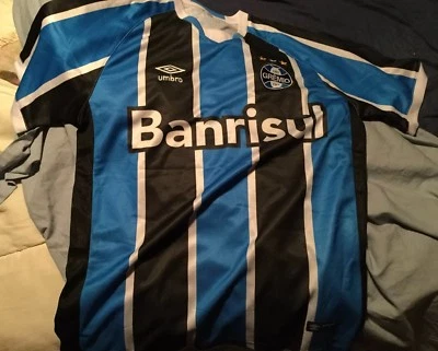 Gremio (Brazil) Home Football Shirt - Image 1 of 4