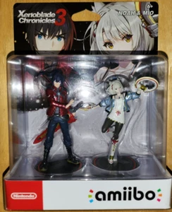 Nintendo Amiibo Noah & Mio |BRAND NEW SEALED Xenoblade Chronicles 3 - Picture 1 of 2