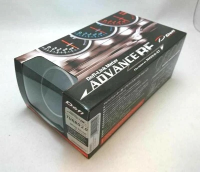 DF09901 Defi-Link ADVANCE BF Turbo Total 200 kpa White Boost Gauge from Japan - Image 1 of 4