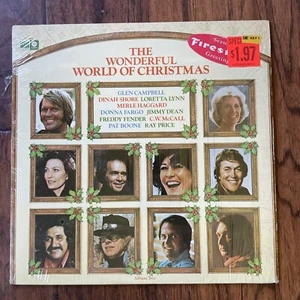 Various – 1976 The Wonderful World Of Christmas Album Two Vinyl Record VG/NM - Picture 1 of 3