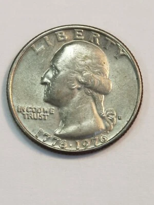 United States of America quarter dollar 1976 D #314 - Image 1 of 2