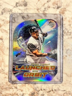 2023 Topps Cosmic - Launched Into Orbit - Frank Thomas - Die-Cut - White Sox - Image 1 of 2
