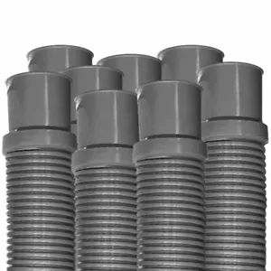Puri Tech strapazierfähiger oberirdischer Pool-Filterschlauch, 1,25 Zoll x 3 Fuß - 8er-Pack - Bild 1 von 3