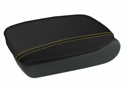 适用于 2005 - 2011 年奥迪 A6 PVC 控制台盖拉过扶手盖黄色针脚 — 第 1/4 张图片