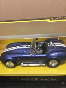 Road Signature 1:43 1964 Shelby Cobra 427 S/C / Blue - Picture 1 of 5