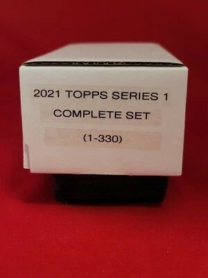 2021 TOPPS SERIES 1 BASEBALL COMPLETE SET (1-330) - Image 1 of 3