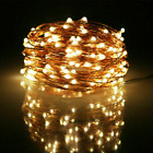 50/100 Led Usb Party String Fairy Lights Twinkle Firefly Xmas Decor Waterproof