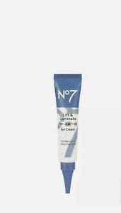 No7 Lift & Luminate Triple Action Eye Cream 15ml - New Boxed