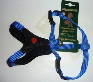 Niggeloh Follow Start Hunde geschirr schwarz/ royal blau , XXS/XS - Neu - Bild 1 von 1