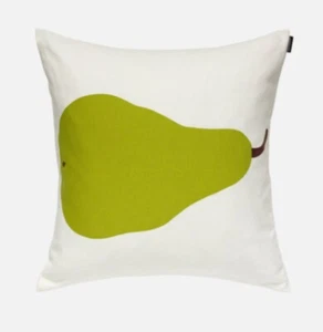 Marimekko Päärynä, Pear Pillow Case, Cushion Cover, red, oranges, Finland - Picture 1 of 1