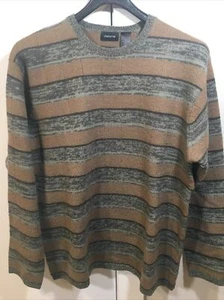 Vintage CLAIBORNE Men's Winter Sweater, Large, 100% Wool 1072 - Picture 1 of 11