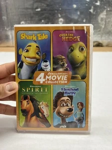 Dreamworks 4-Movie Collection (Flushed Away/Over The Hedge/Spirit: Stallion of - Picture 1 of 3