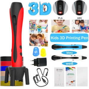 3D Stifte Set 3D Druck Stift mit 12Farben 120ft PLA Filament 3D Pen Kinder DIY - Bild 1 von 20