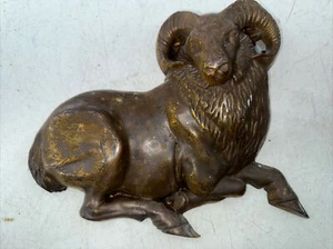 Aries Astronomy, Sign  Art Vintage Brass Wall Decor Art By Cambron MCM - Picture 1 of 15