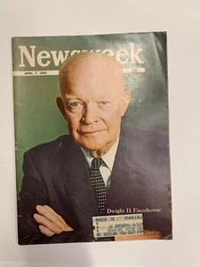 April 7 1969 Dwight D. Eisenhower Newsweek Magazine - Picture 1 of 7
