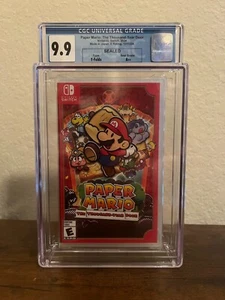 Paper Mario: The Thousand Year Door - Nintendo Switch - CGC 9.9 A++ - Bild 1 von 2