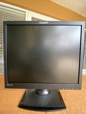 Planar Systems PLL1710 17" 5:4 LED Monitor 1280x1024 with STAND DVI-D VGA - Image 1 of 4