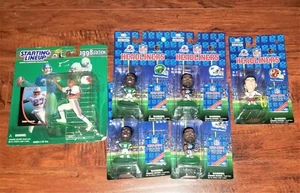 Football Action Figure Lot 6: 1997 Headliners, 1998 Starting Line Up KEYSHAWN ++ - Picture 1 of 4