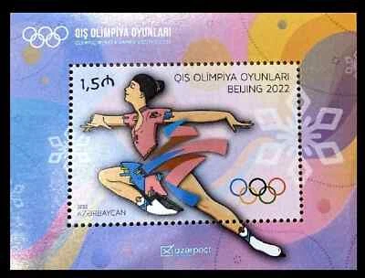 Azerbaijan 2022 * Beijing 2022 * Winter Olympic Games in China * Block * MNH - Image 1 of 2