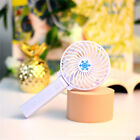 Small Folding Desk Fan Mini Hand-held Cooler Cooling USB Rechargeable 3-Modes