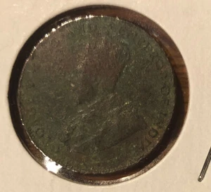 1934 Hong Kong 1 Cent Bronze Coin-22MM-KM#17 - Picture 1 of 4