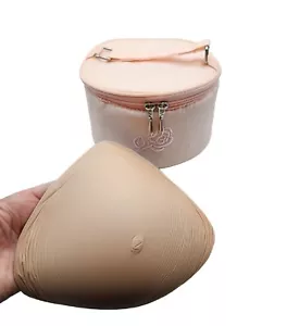 Amoena Essential Light 2S 442 Size 7 Mastectomy Breast Form ABC Carrying Case - Picture 1 of 8