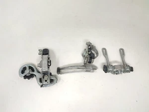 S Huret  corsa Road groupset cambio front rear derailleur leve shifters bike - Imagen 1 de 7