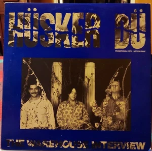 HUSKER DU DOUBLE PROMO ONLY LP THE WAREHOUSE INTERVIEW WARNER BROS MOULD HART 87 - Picture 1 of 2