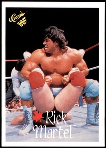 Rick Martel 1990 Classic WWF Wrestling Card #20 TitanSports - Picture 1 of 2
