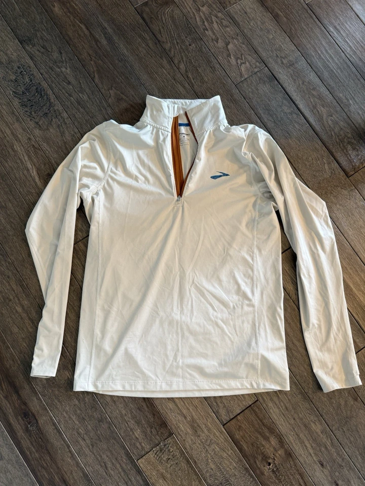 Pullover Brooks Dry Fit Manga Larga Hombre Mediano Usado Buen Estado Foto 1 de 4