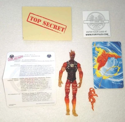 Antorcha Humana Johnny Storm Serie 1 Universo Marvel Completa Foto 1 de 3