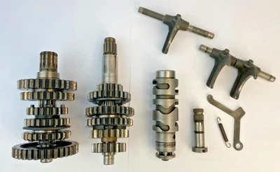 Husqvarna Husky Te 610 Te610 1996 caja de cambios ejes de transmisión engranajes horquillas tambor Foto 1 de 4