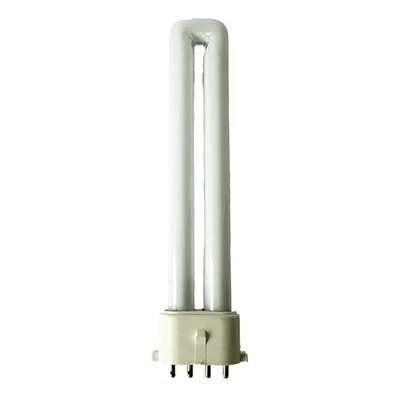 NCC-LICHT Lámpara fluorescente compacta CFL 9W/830 2G7 4Pin 600lm blanco cálido 3000K tubo luz
