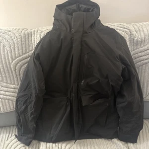 Uniqlo Black Parka Jacket/Size L - Picture 1 of 2