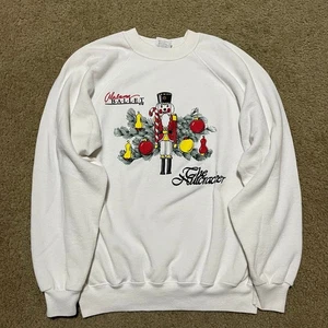 Vintage Alabama Ballet The Nutcracker Graphic White Sweater XL - Picture 1 of 7