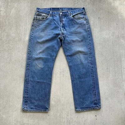 Vintage Levi’s 501xx Jeans Size 36x28 Made In USA Button Fly 90s  - Image 1 of 4