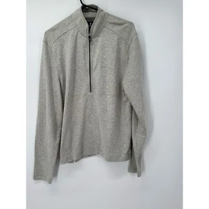 Johnnie-O Gately Men’s Half Zip Pullover Sweater Small Sand Beige Lightweight - Picture 1 of 7