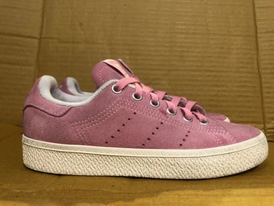 Adidas Stan Smith CS J Bliss Pink White IG7675 Suede Women’s Size 5 Men size 3.5 - Image 1 of 4