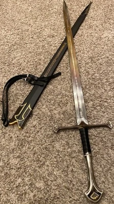 Hand Forged stainless Steel Viking Sword Sharp Blade Battle Ready Medieval Sword - Image 1 of 4