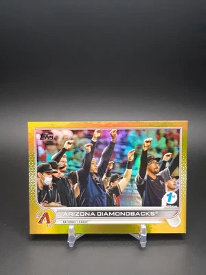 2022 Topps Series 1 1st Edition Gold Arizona Diamondbacks #144 - Image 1 of 2