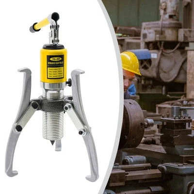 15 Ton Universal Bearing Puller Hydraulic Pump Gear Hub Removal Tool Set Kit