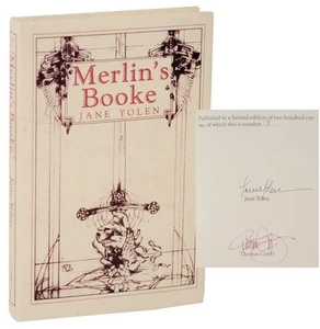 Jane YOLEN / MERLIN'S BOOKE Signed Limited Edition 1st Edition 1986 #146527 - Picture 1 of 1