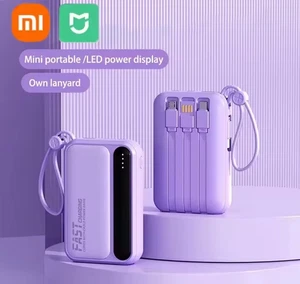 MIJIA-Xiaomi – Batterie externe 50000mAh avec 4 câbles intégrés et affichage num - Picture 1 of 24