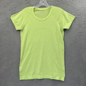 Lululemon Swiftly Tech Short Sleeve Crew Light Bright Green Athletic Women's 8 - Picture 1 of 5