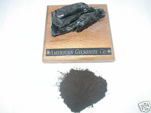 Gilsonite Asphaltum 200 Mesh Powder One Pound - Picture 1 of 1
