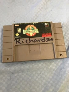 BRUNSWICK WORLD TOURNAMENT OF CHAMPIONS ~ Super Nintendo SNES~ Game only~ - Picture 1 of 1