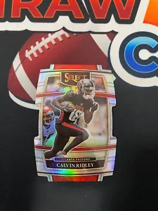 2021 Panini Select Football Calvin Ridley Concourse Silberpreis #4 Falken - Bild 1 von 2