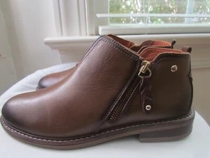 BOTINES MUJER PIKOLINOS ALDAYA CUERO MARRÓN TALLA 39 (EUR) - Imagen 1 de 6