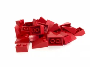 LEGO® 50 x 3298 Dachstein 33° 3 x 2 rot Slope Red - Bild 1 von 1