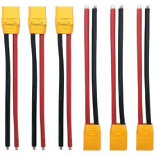 10AWG XT90 Pigtails Silicon Cable Male Female Connector for RC Lipo Battery FPV